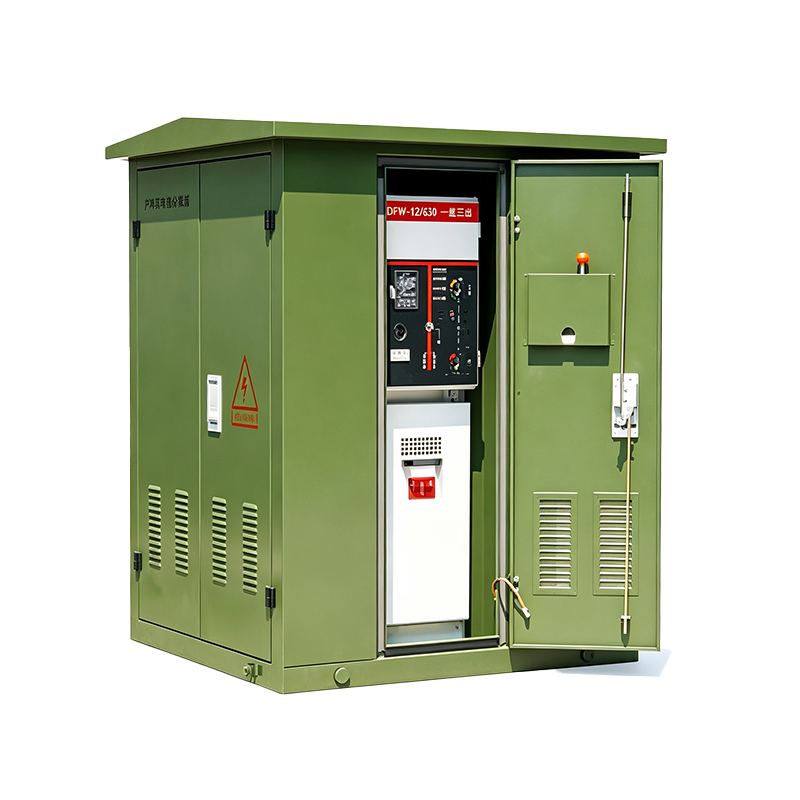 Caja de derivación de cables con interruptor de carga SF6