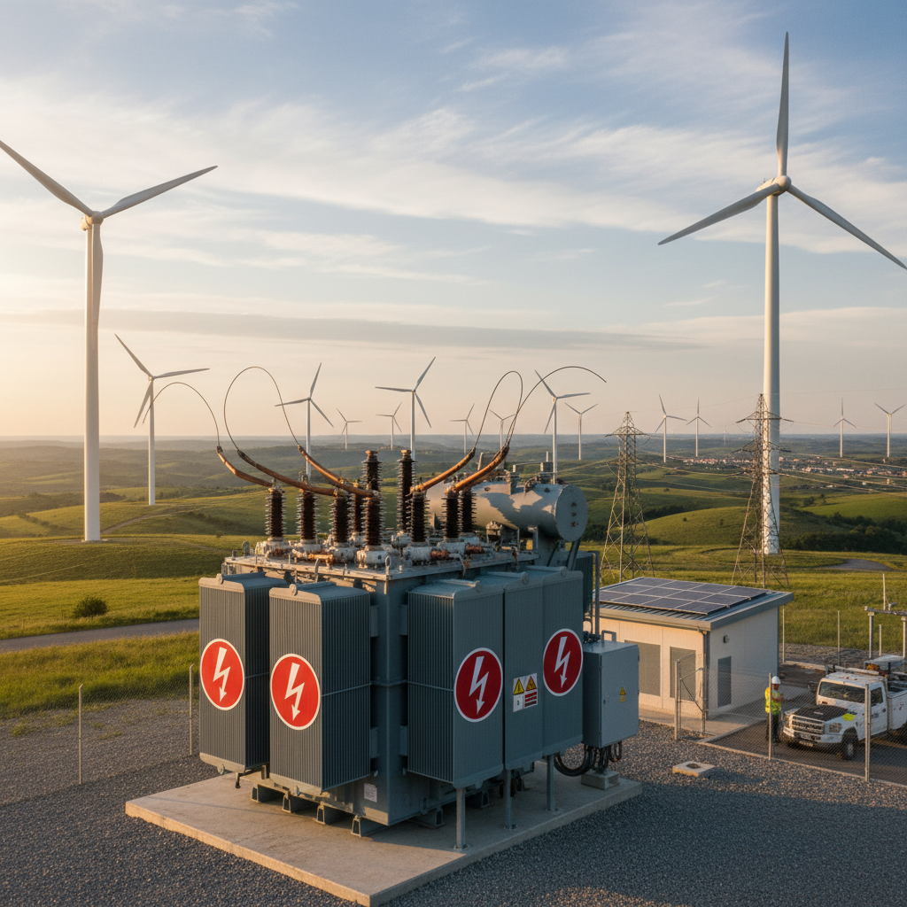 Voltage Transformer For Renewable Energy Wind Farm Integration