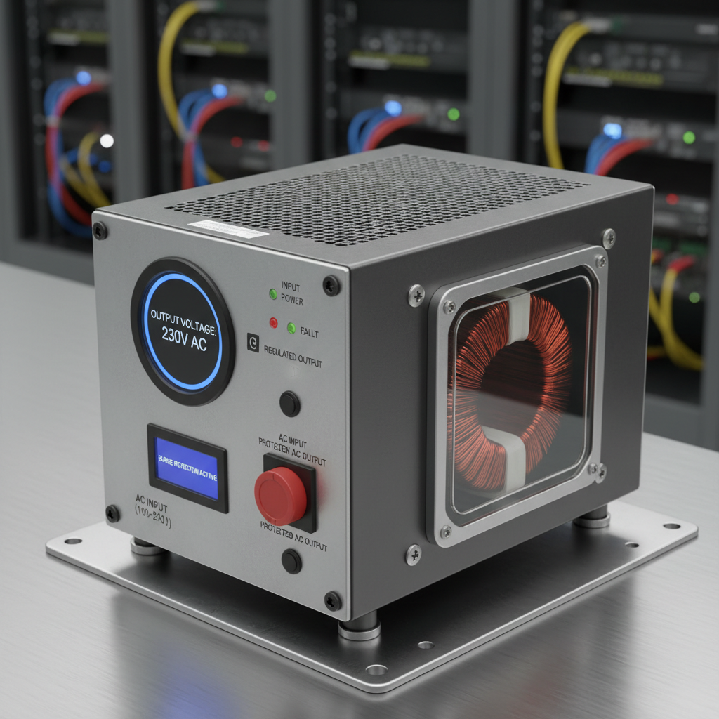 Voltage Transformer For Protecting Sensitive Electronic Control Circuits