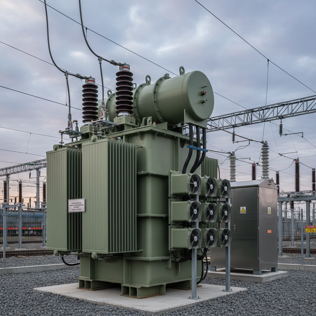 Power Supply Transformer For Railway And Traction Power Systems