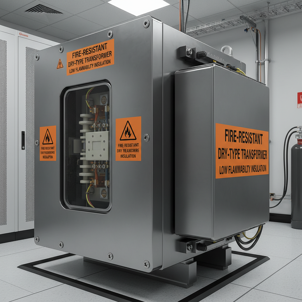 Generating Transformer For Fire-Sensitive Indoor Dry-Type Installations
