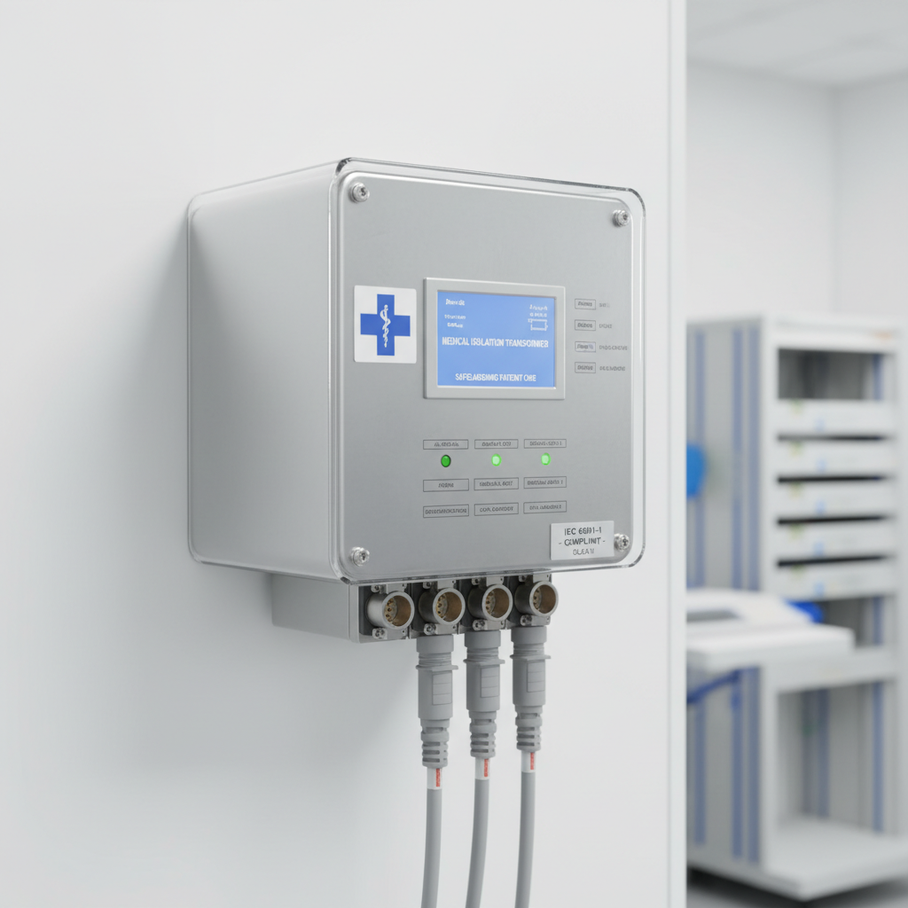 Distribution Transformer For Safe Isolation Of Medical Equipment