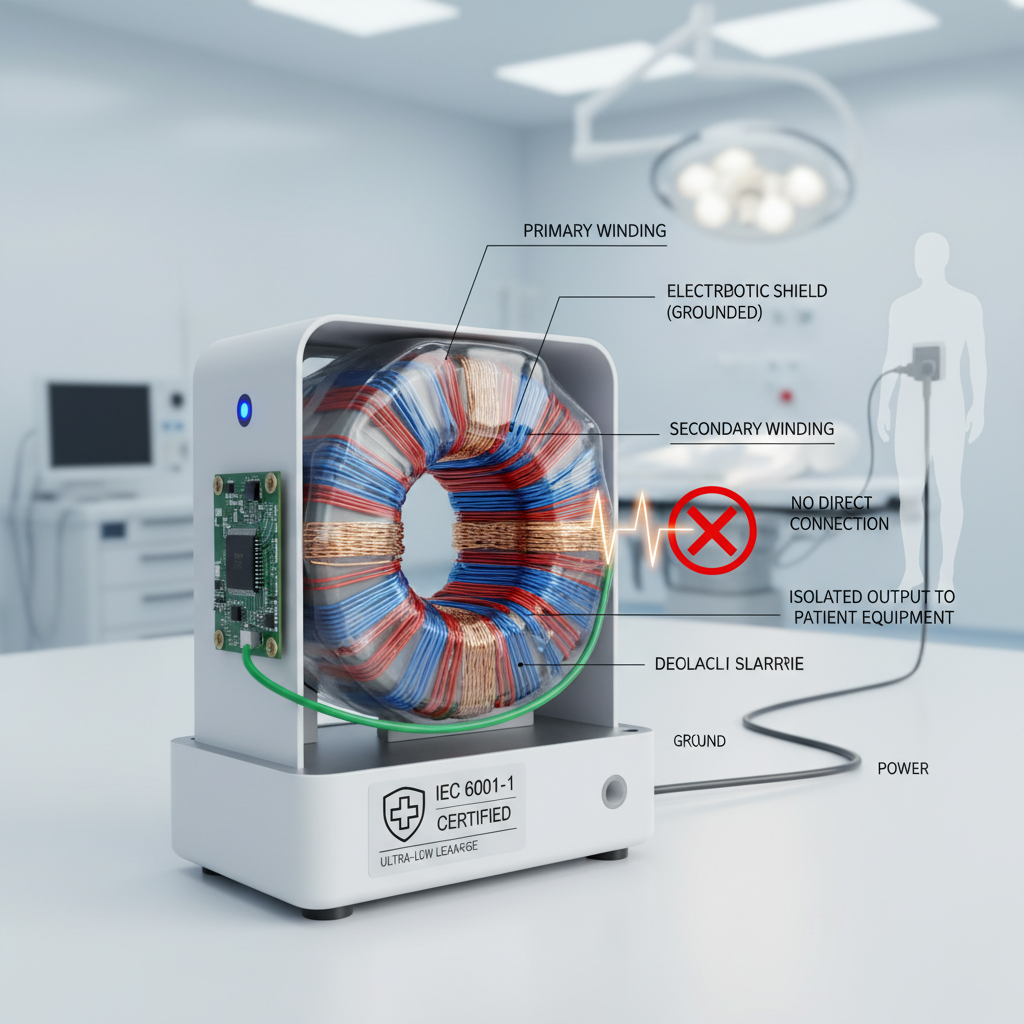 Potential Transformers For Safe Isolation Of Medical Equipment