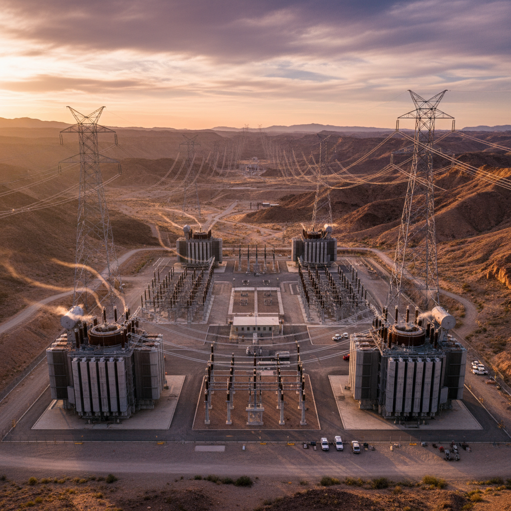 Generating Transformer For Long-Distance Power Grid Transmission