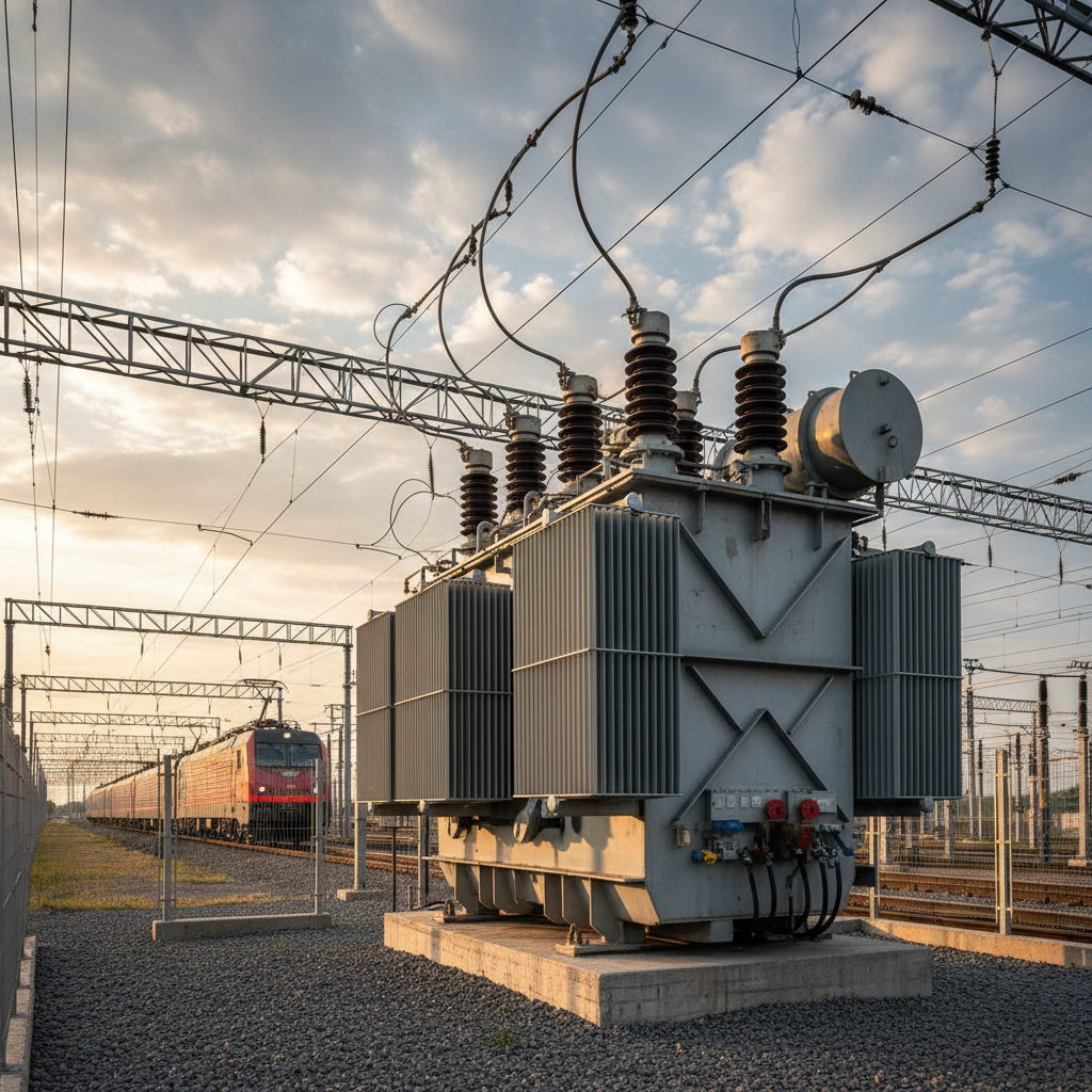 Step Up Transformer For Railway And Traction Power Systems