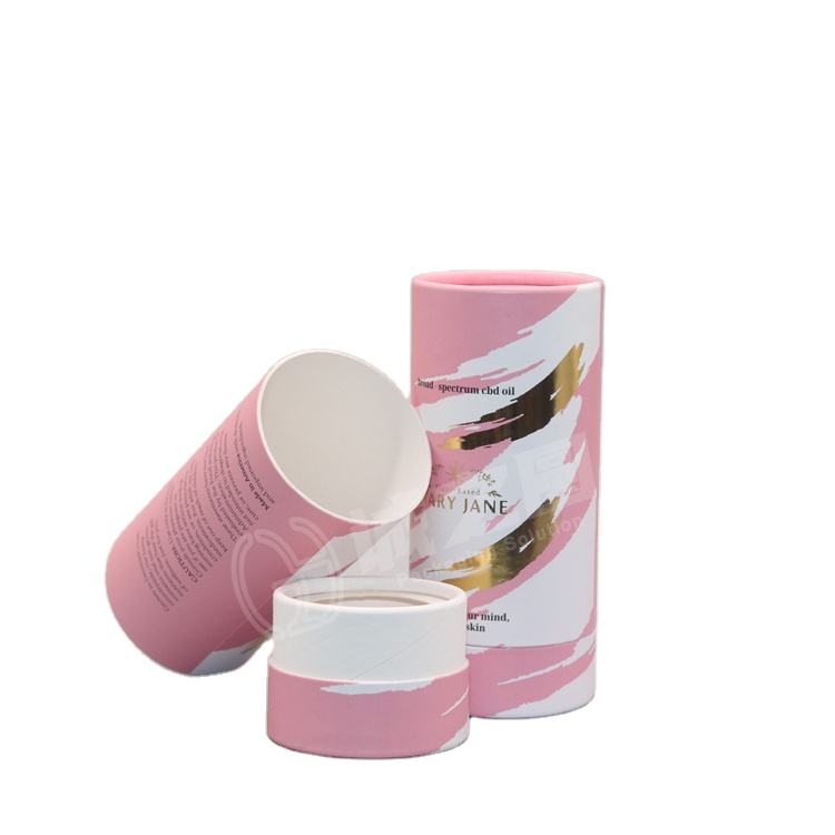 Custom Eco-Friendly Paper Tube Packaging for PerfumeEssential Oil (Gold Foil) (6).jpg