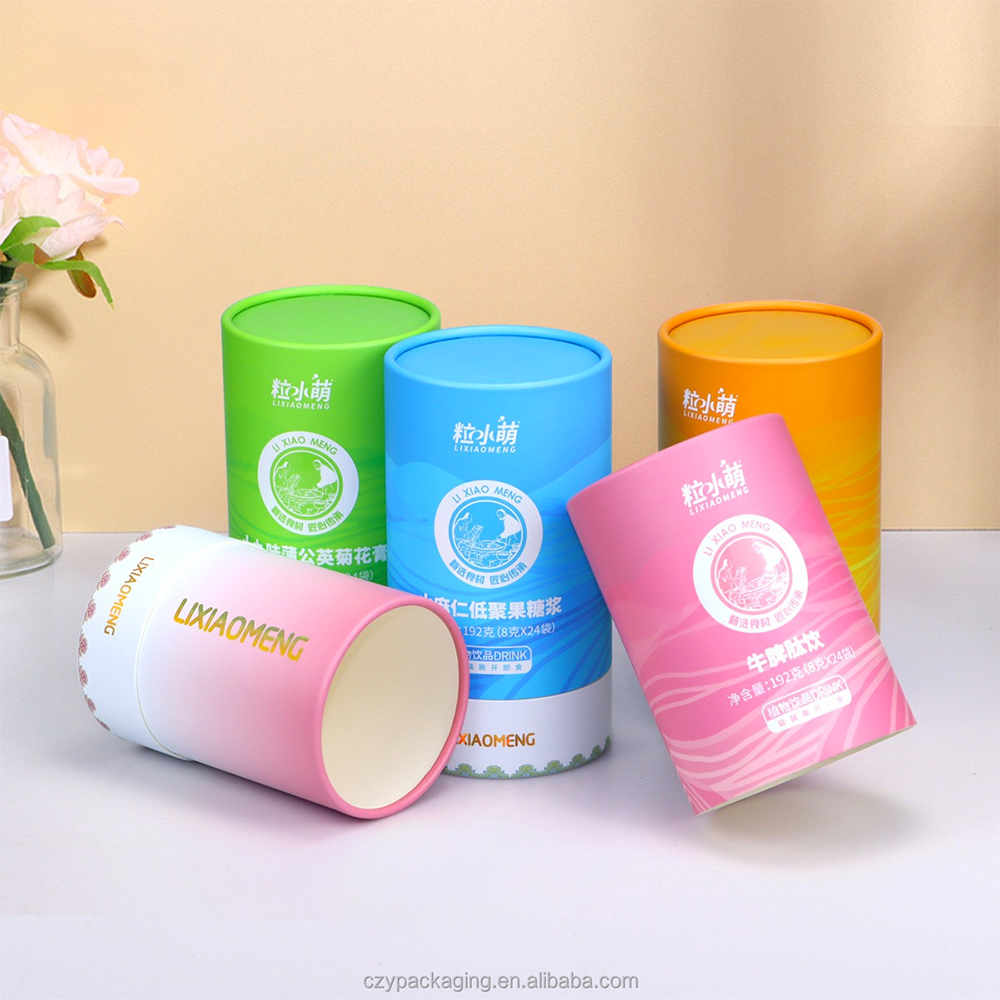 Custom Biodegradable Paper Tube Packaging for Beverage & Powder (3).jpg