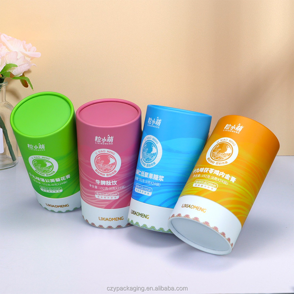 Custom Biodegradable Paper Tube Packaging for Beverage & Powder (4).jpg