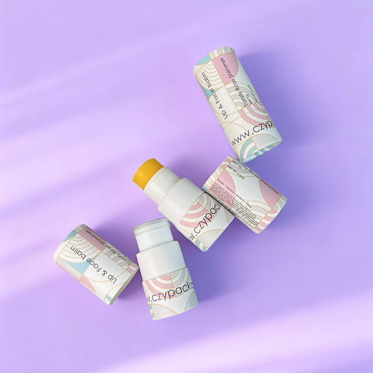 Custom Eco-friendly Small-Capacity Lip Balm Paper Tube Packaging (1).jpg