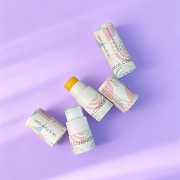 Custom Eco-friendly Small-Capacity Lip Balm Paper Tube Packaging