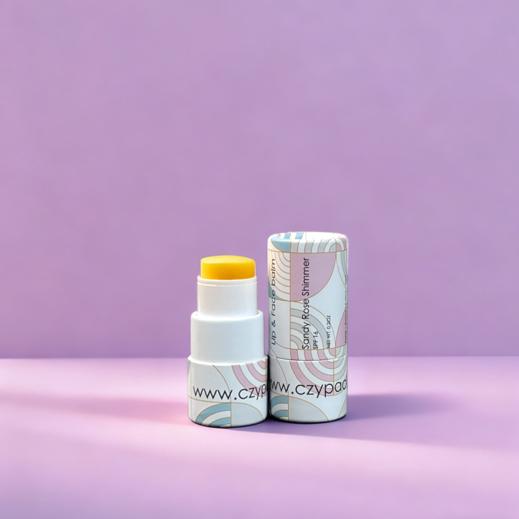 Custom Eco-friendly Small-Capacity Lip Balm Paper Tube Packaging (2).jpg