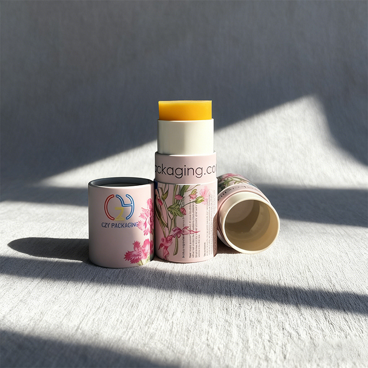 Custom Twist-Up Paper Tube Packaging for lipstick sunscreen deodorant (1 (3).JPG