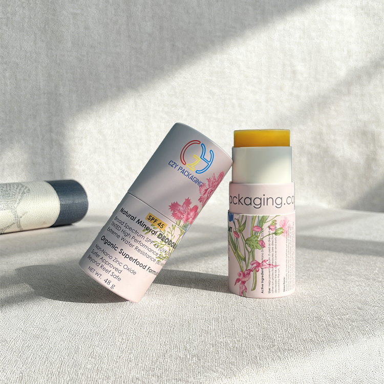 Custom Twist-Up Paper Tube Packaging for lipstick sunscreen deodorant (1 (4).JPG