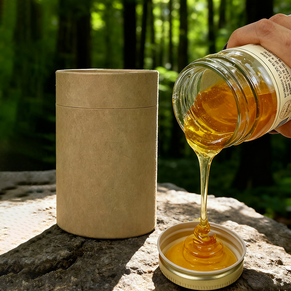 Recyclable Custom Kraft Paper Tube Packaging for Honey Jars (5).jpg