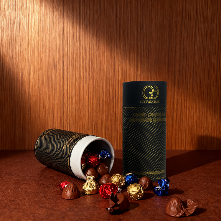 Recyclable Custom Multi-Purpose Paper Tube for Tea, Chocolate & Candy (5).jpg
