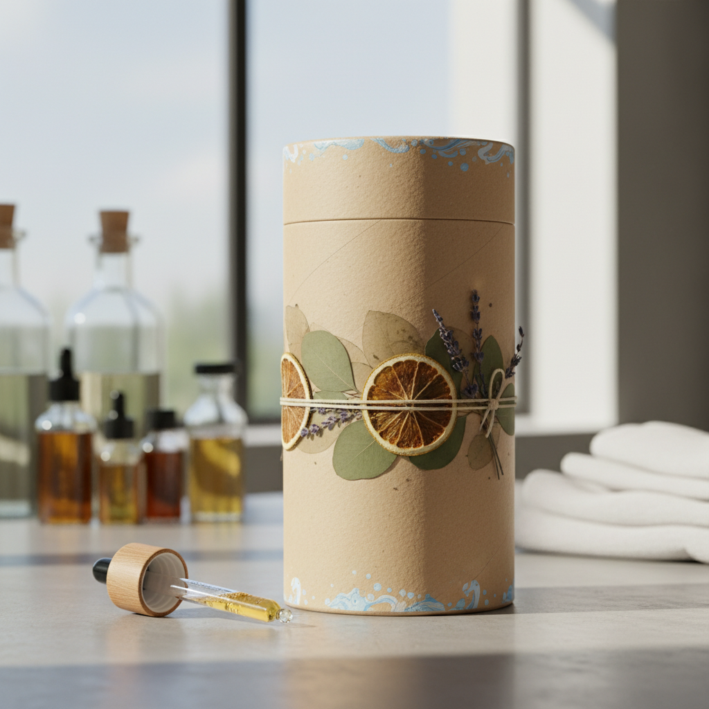 Essential Oil Paper Tube For Liquid Detergent Brands