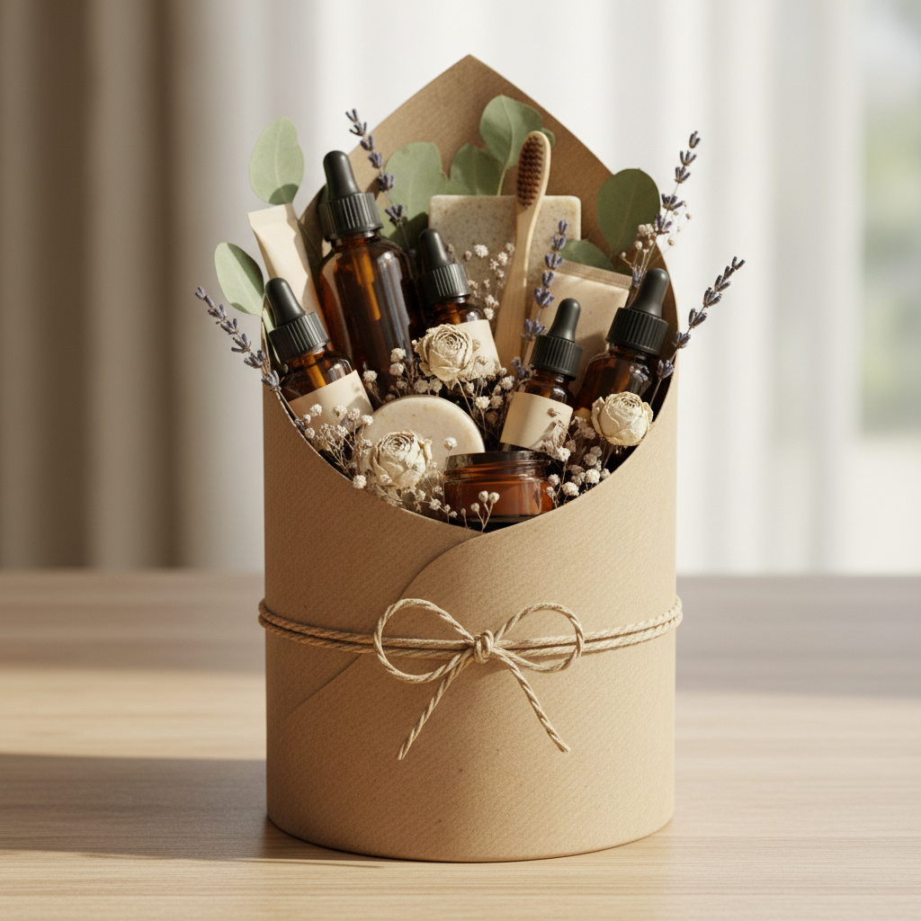 Bouquet Paper Tube For Personal Care Startups