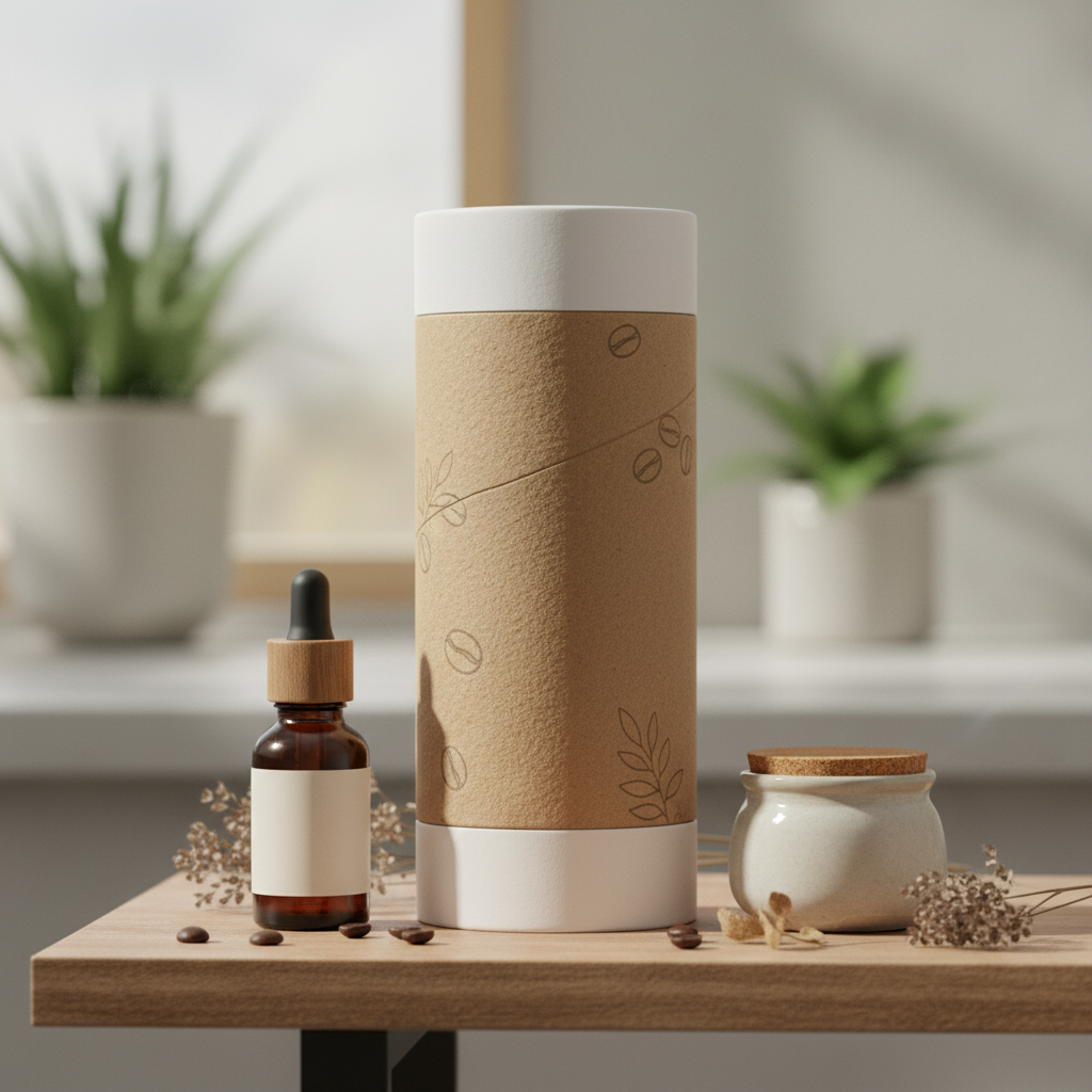 Coffee Packaging Tube For Personal Care Startups