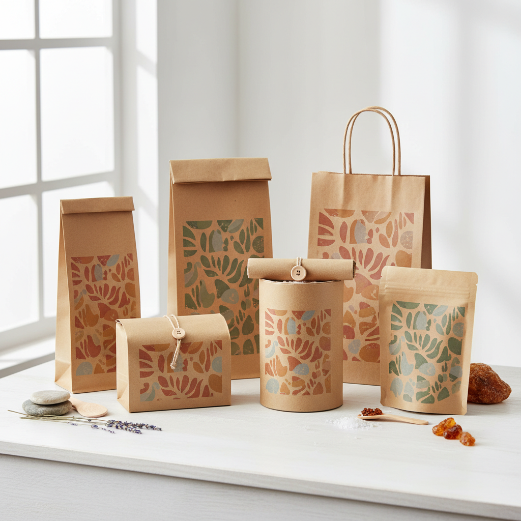 Paper Bag Packaging For Personal Care Startups