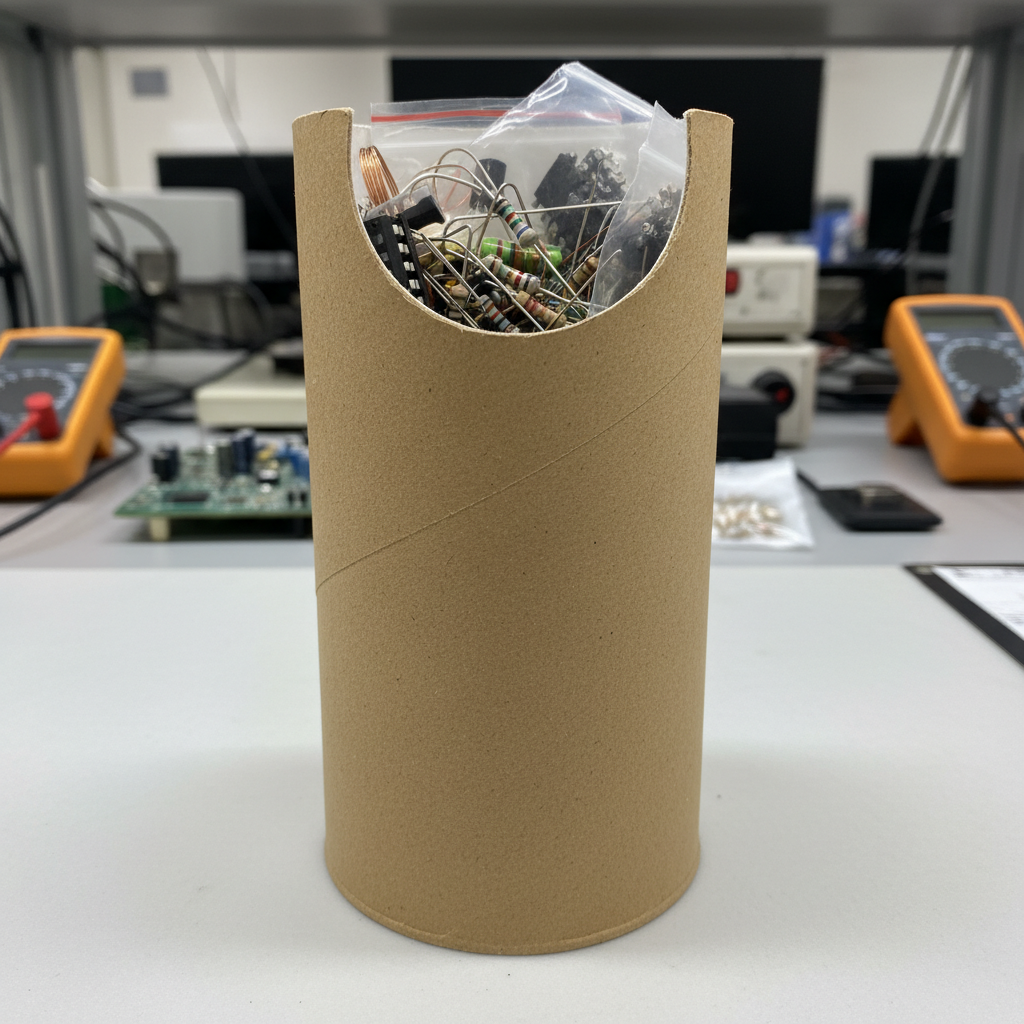 Food Paper Tube For Electronic Components