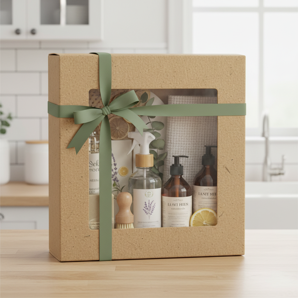 Gift Box For Household Cleaning Products