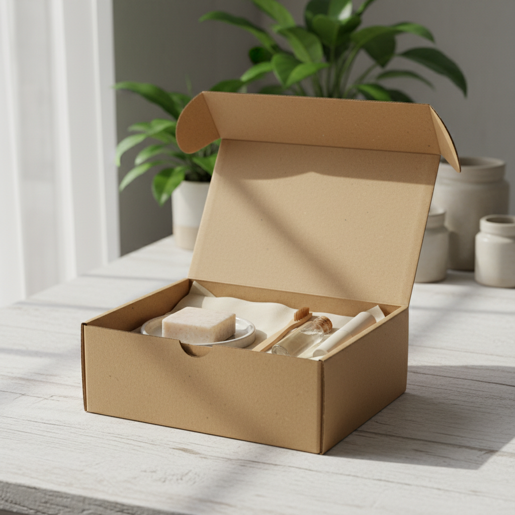 Flip-Lid Box For Personal Care Startups
