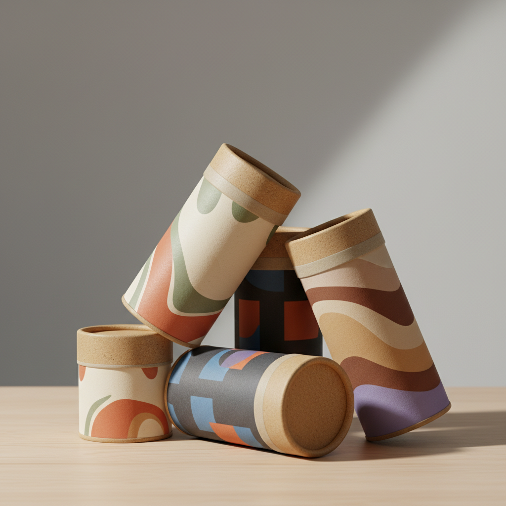 Cosmetic Paper Tube For Protein Powder Brands