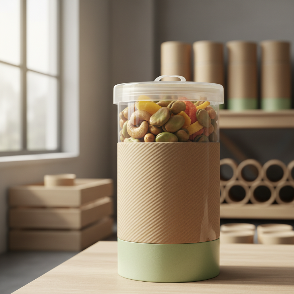 Food Packaging Tube For Snack Food Wholesalers