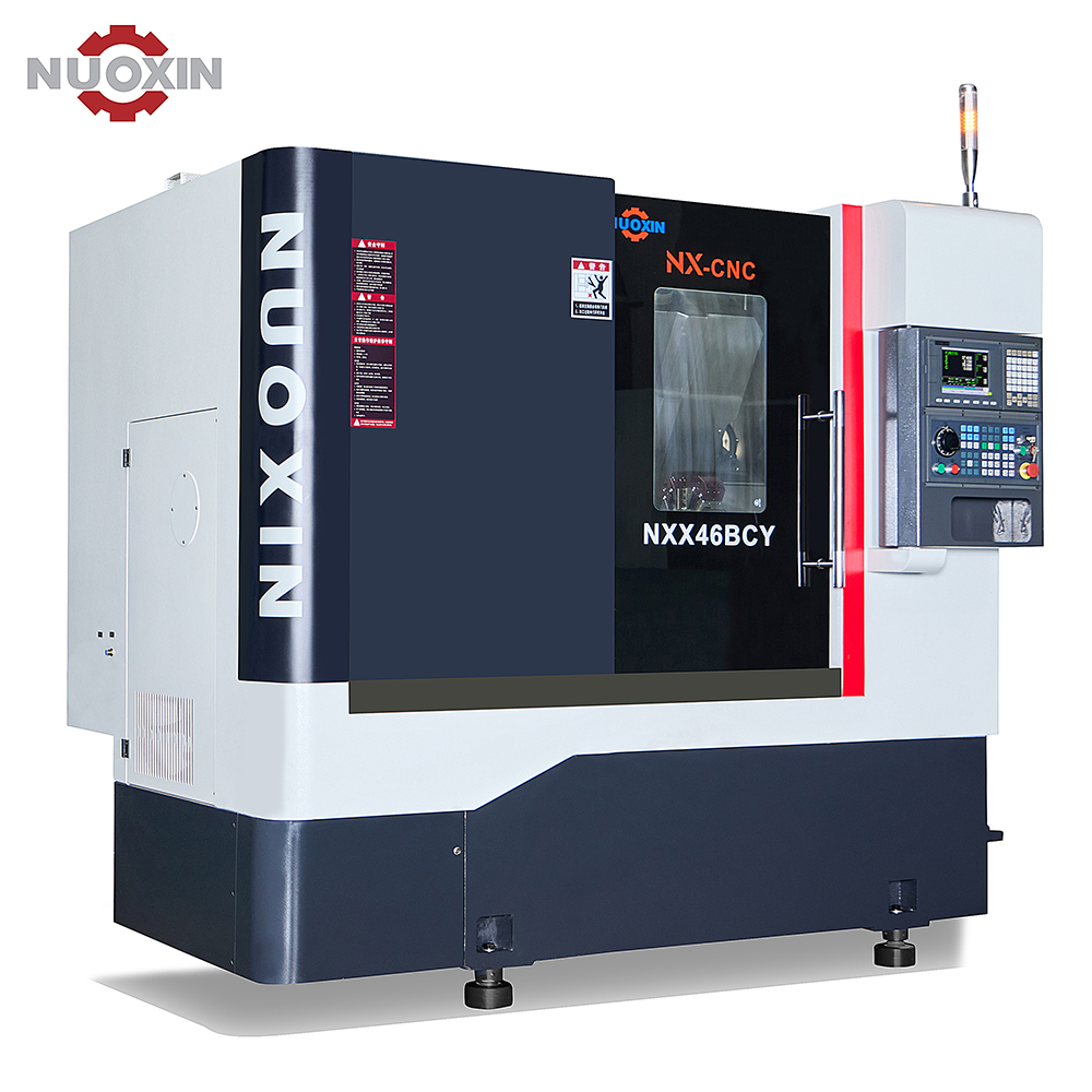 NXX-46BCY: Centro de torneado y fresado CNC de bancada inclinada con herramientas motorizadas