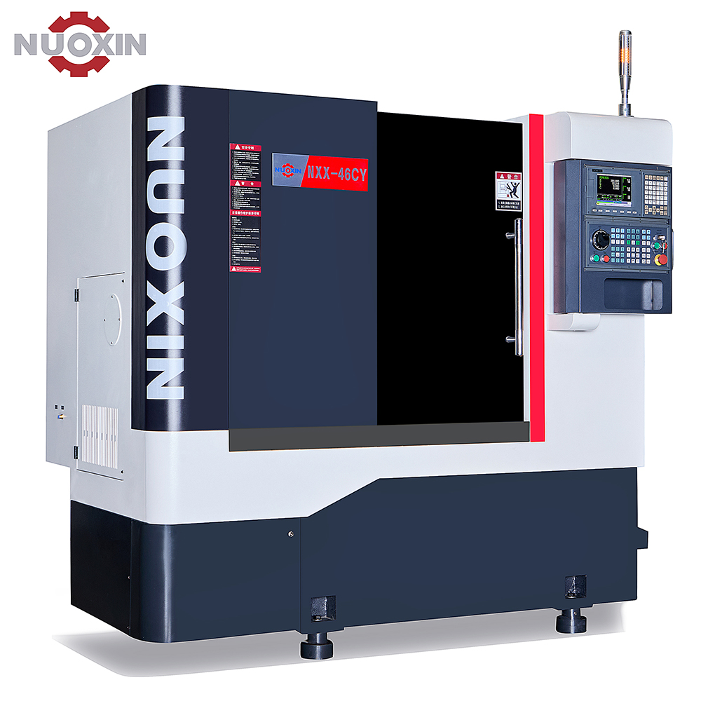 NXX-46CY: Centro de torneado y fresado CNC de bancada inclinada con herramientas motorizadas