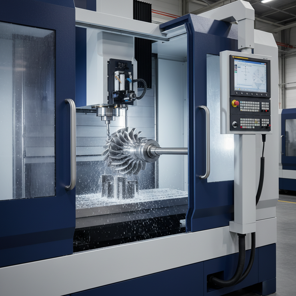 Havacılık ve Uzay Bileşenleri için Yüksek Hassasiyetli CNC Tezgahı