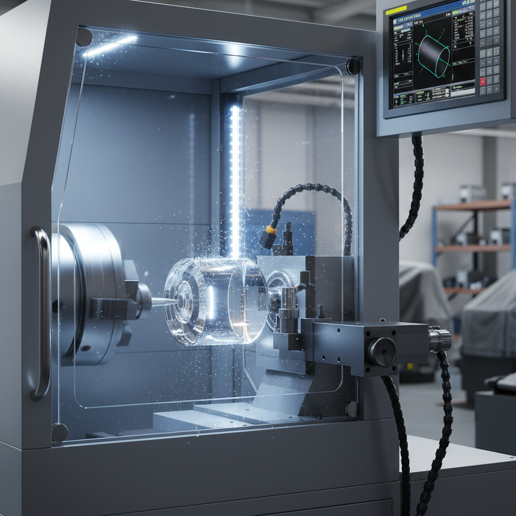 Optoelektronik Ekipmanlar İçin Hassas CNC Torna Tezgahı