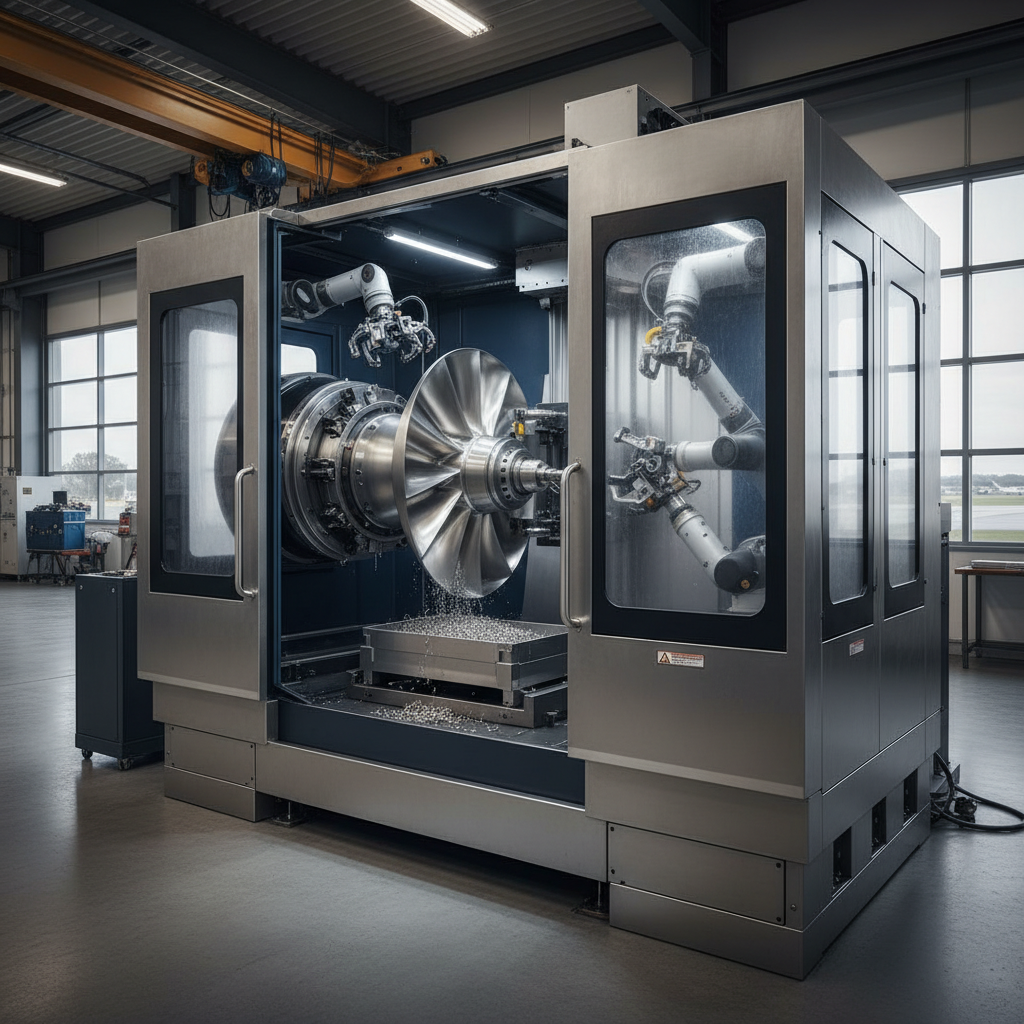 Havacılık ve Uzay Bileşenleri İçin Otomatik CNC Makinesi