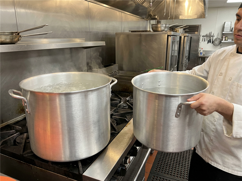 Aluminum Stock Pot