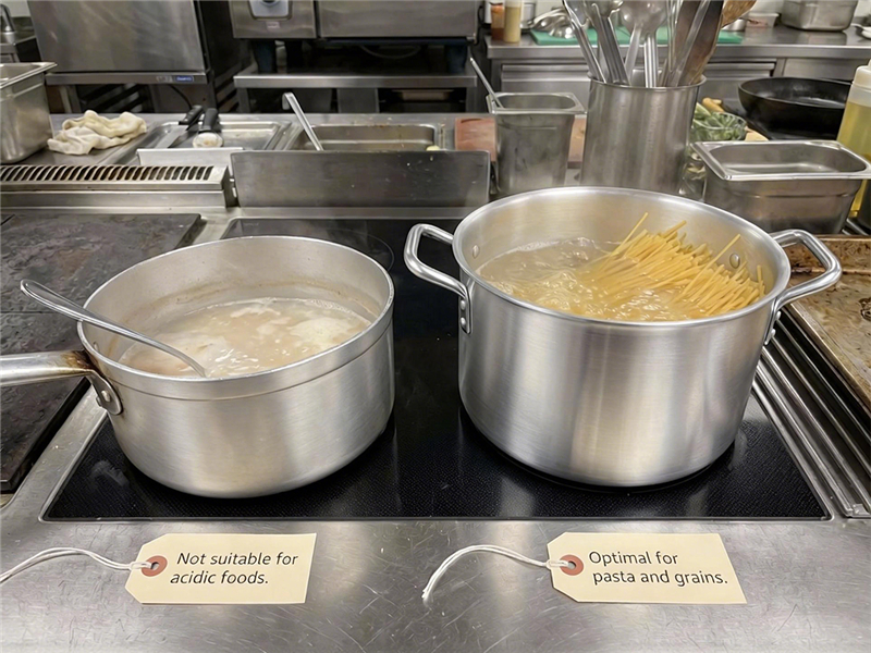 Aluminum Pot Usage