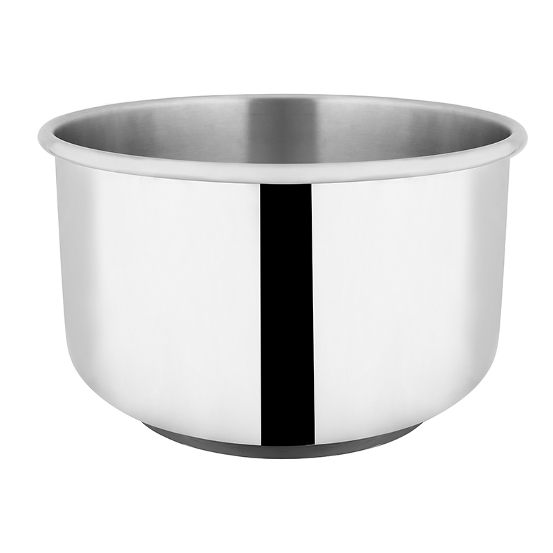 High-Capacity Stainless Steel Dough Bucket Food Grade Durable Mixing Bowl for Commercial Dough Mixers Kneader