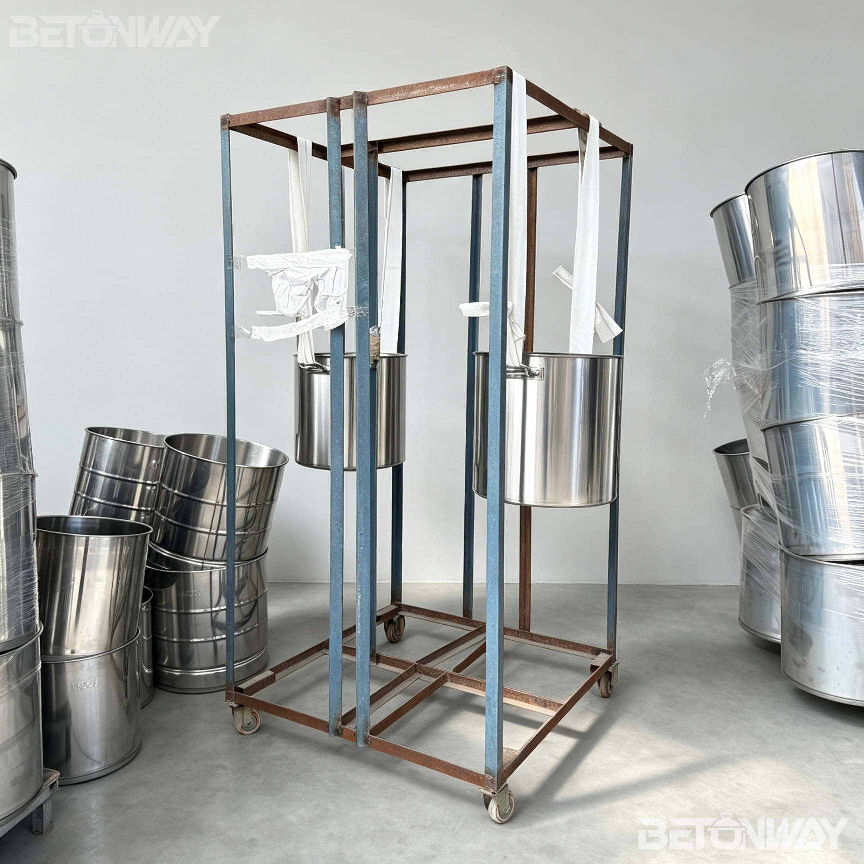 Lift with Confidence: The Ultimate Load Test on Betonway Stainless Steel Bucket Handles