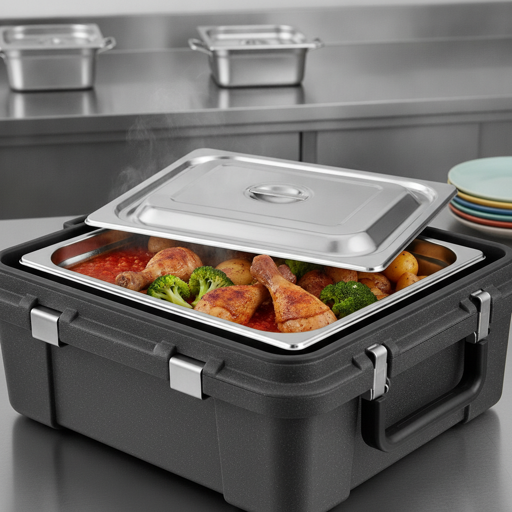 Stainless Steel Gn Pan For Hot Food Transport