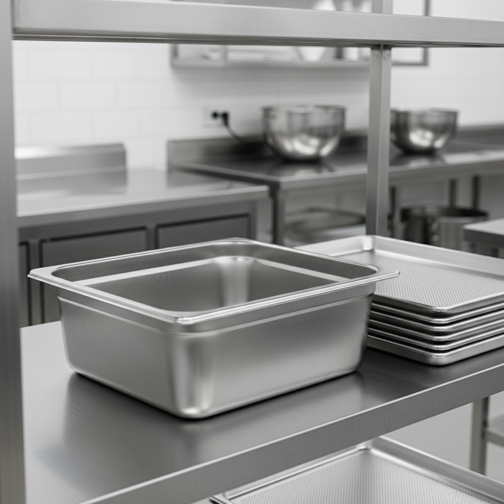 Steam Table Pan For Bakery Tray Storage