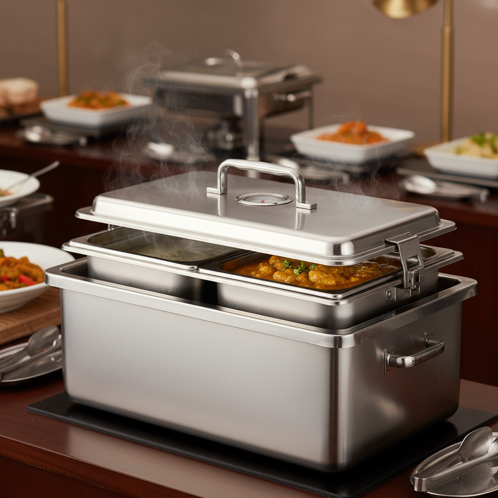 Stainless Steel Insulated Food Carrier For Buffet Food Warming