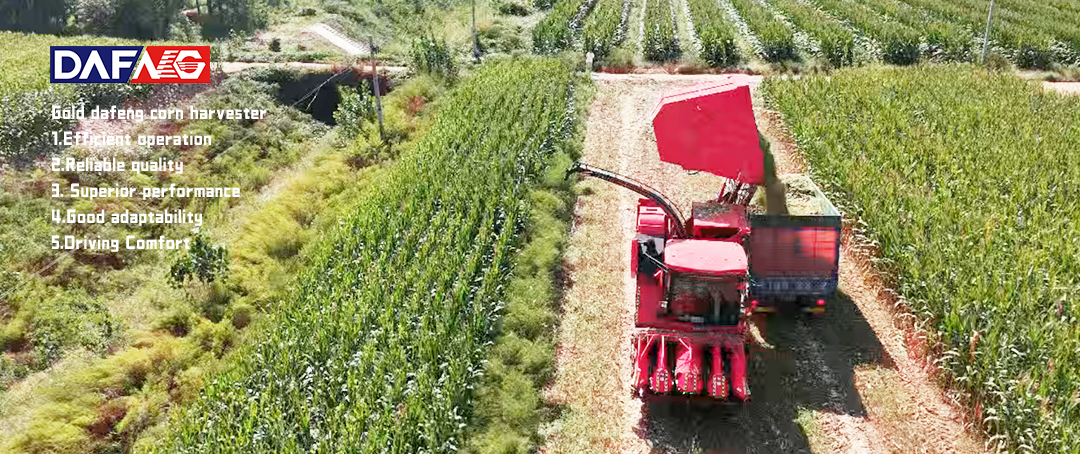 corn combine harvester corn silage harvester machine detail 01
