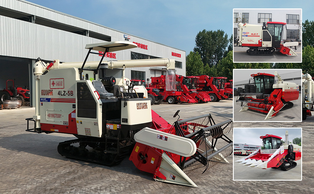 rice cutter harvester machine rice combine harvester made in china detail 02