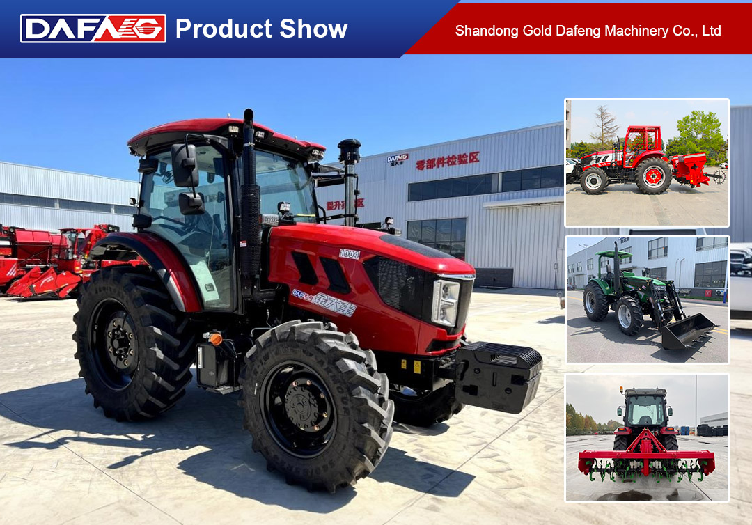 2 120HP agricultural tractor wheel tractor compact tractor