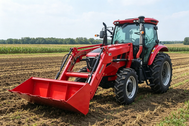 Accessoires indispensables pour tracteur agricole de 75 à 120 CV : attelage oscillant et frein pneumatique