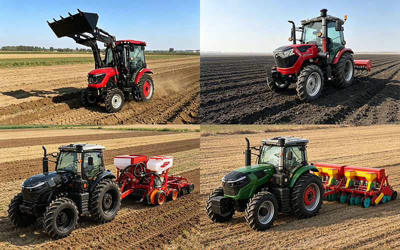 Les principales marques chinoises de tracteurs en compétition mondiale en 2026 : pourquoi Golddafeng se démarque