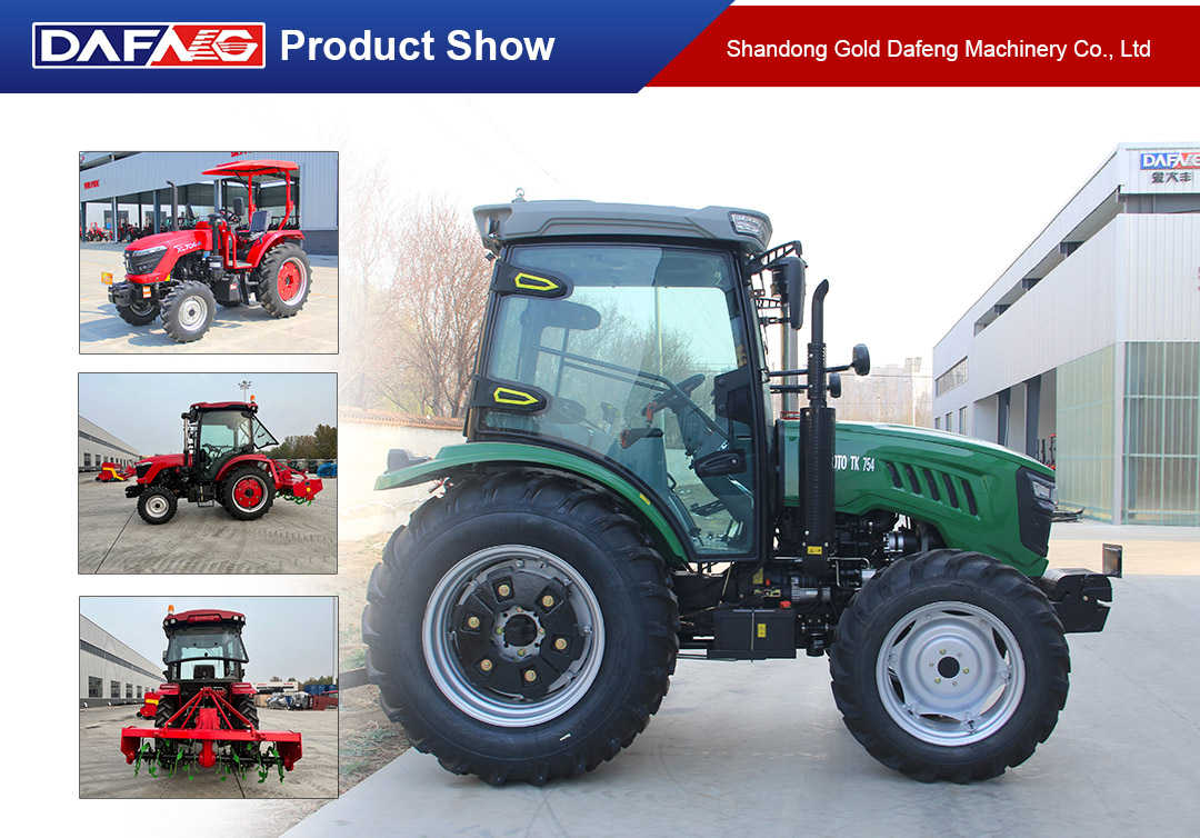 2 100HP farm tractor agriculture tractor farming tractor