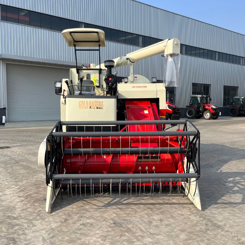 rice combine harvester machine header system