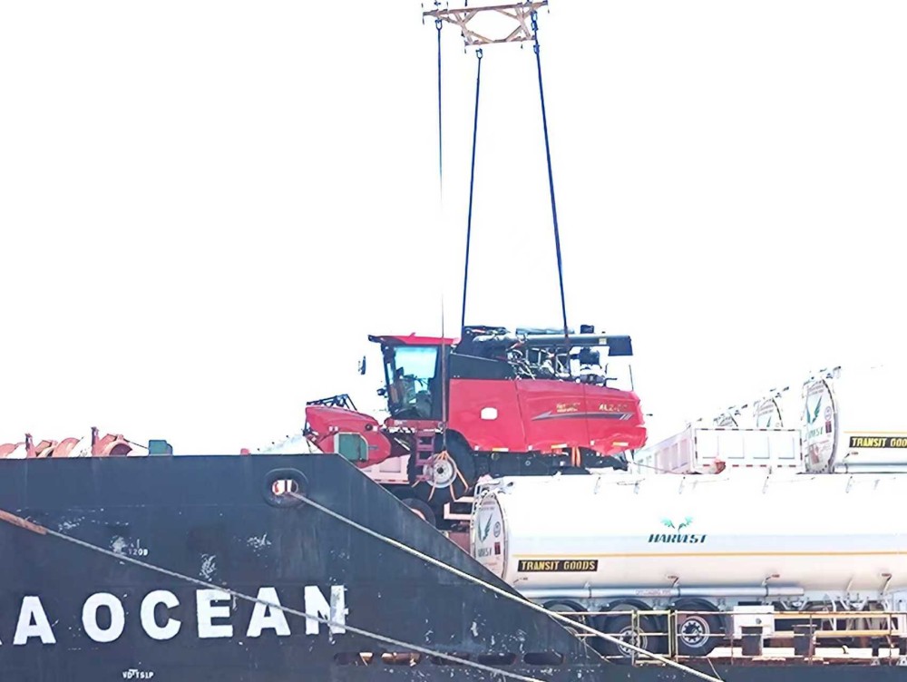 Golddafeng Wheat Combine Harvester Delivery