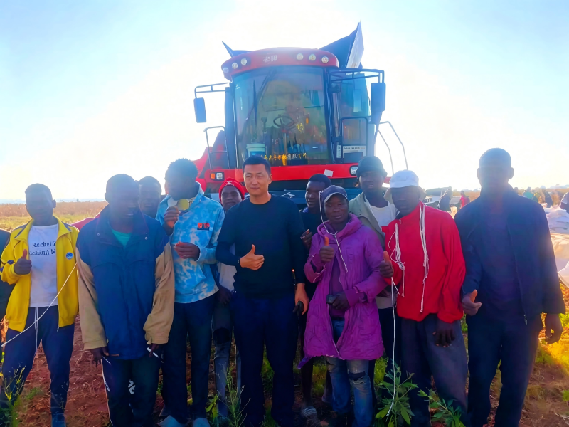 Golddafeng 13kg Corn Grain Harvester Gains Popularity in Africa - Driven by Technology and Servic...