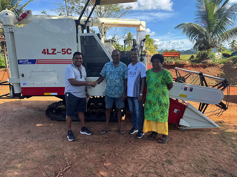 Golddafeng Rice Harvesters Gain Huge Popularity Among Local Farmers in Fiji
